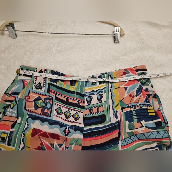 Lafayette 148 Palazzo Patchwork Size 10 - Picture 6 of 10